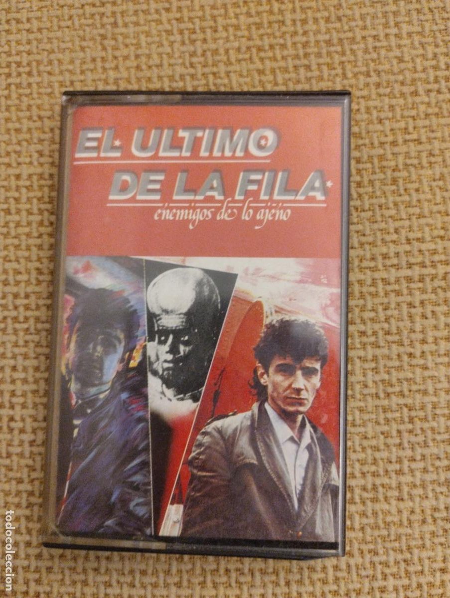 Casetes antiguos: Cinta de casete antigua El &Uacute;ltimo de la Fila