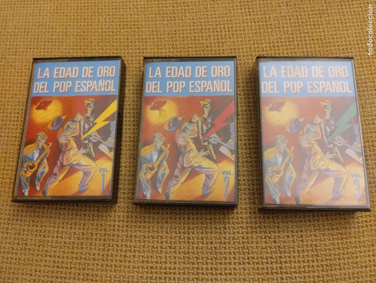 Cassettes Anciennes: Cintas de casete antiguas La Edad de Oro del Pop Espa&ntilde;ol