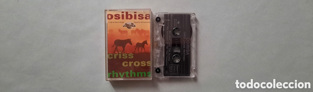 Casetes antiguos: OSIBISA//CRISS CROSS RHYTHMS//1991//CASETE//POINT HOLLAND