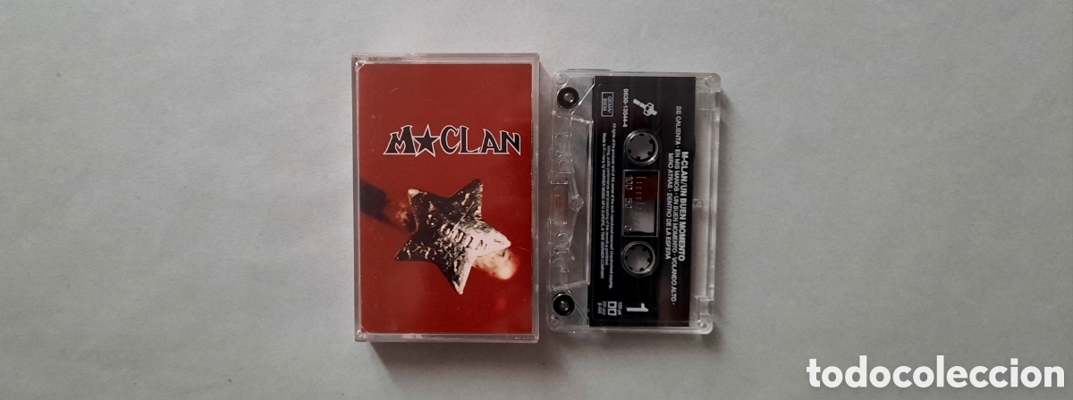 Casetes antiguos: M-CLAN//UN BUEN MOMENTO//1995//CASETE//DRO