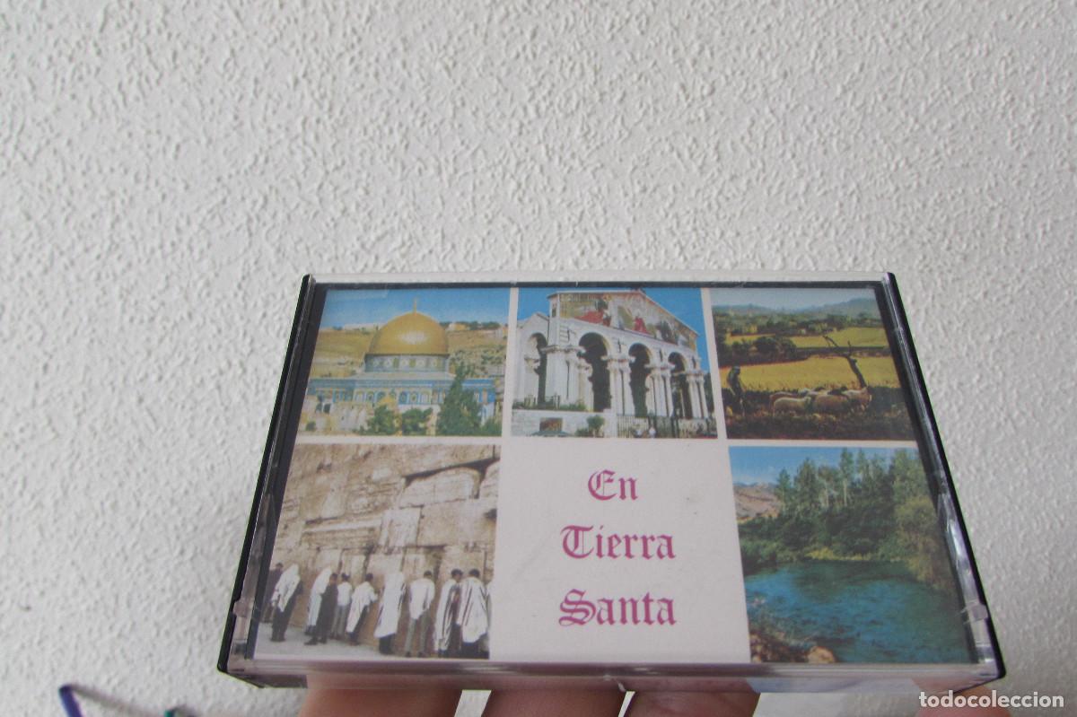 Casetes antiguos: EN TIERRA SANTA / THE HOLY LAND / NARRACI&Oacute;N TUR&Iacute;STICA-90 MINUTOS / MC