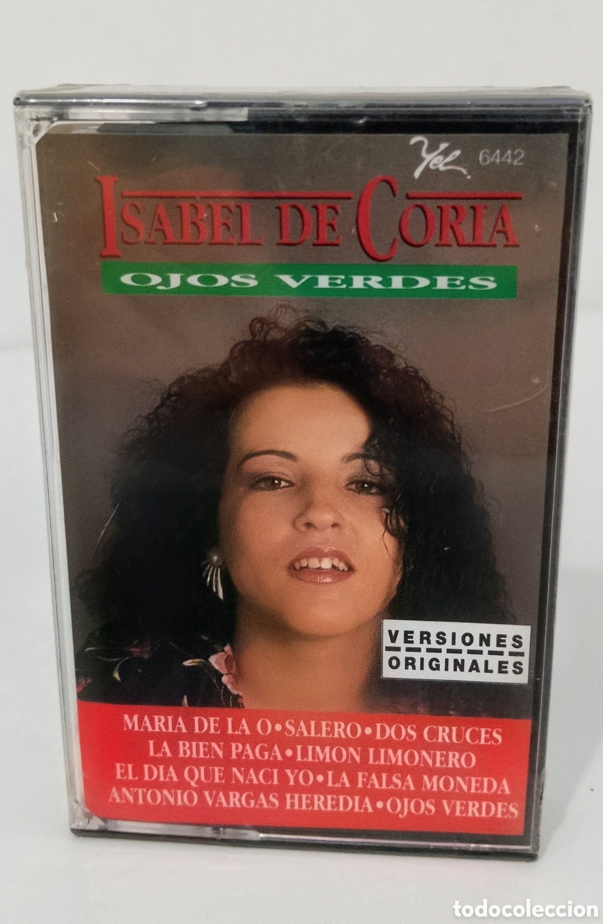 Casetes antiguos: ISABEL DE CORIA - OJOS VERDES. CASSETTE PRECINTADO