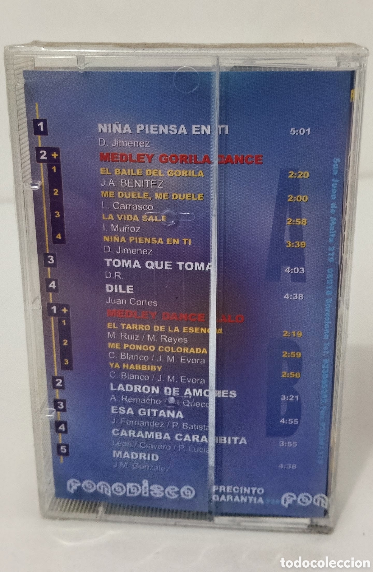 Casetes antiguos: RUMBA DANCE 3 - CASSETTE PRECINTADO - Foto 2
