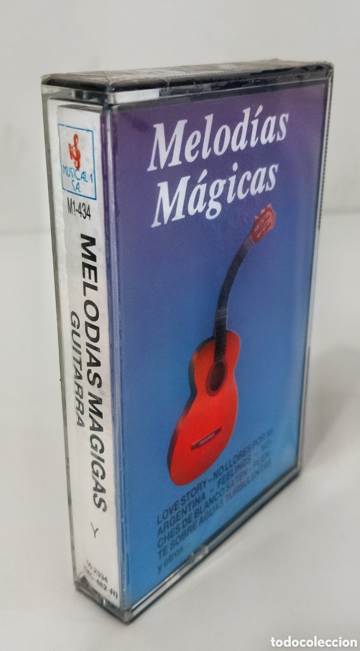 Casetes antiguos: MELOD&Iacute;AS MAGICAS - GUITARRA. CASSETTE PRECINTADO - Foto 2
