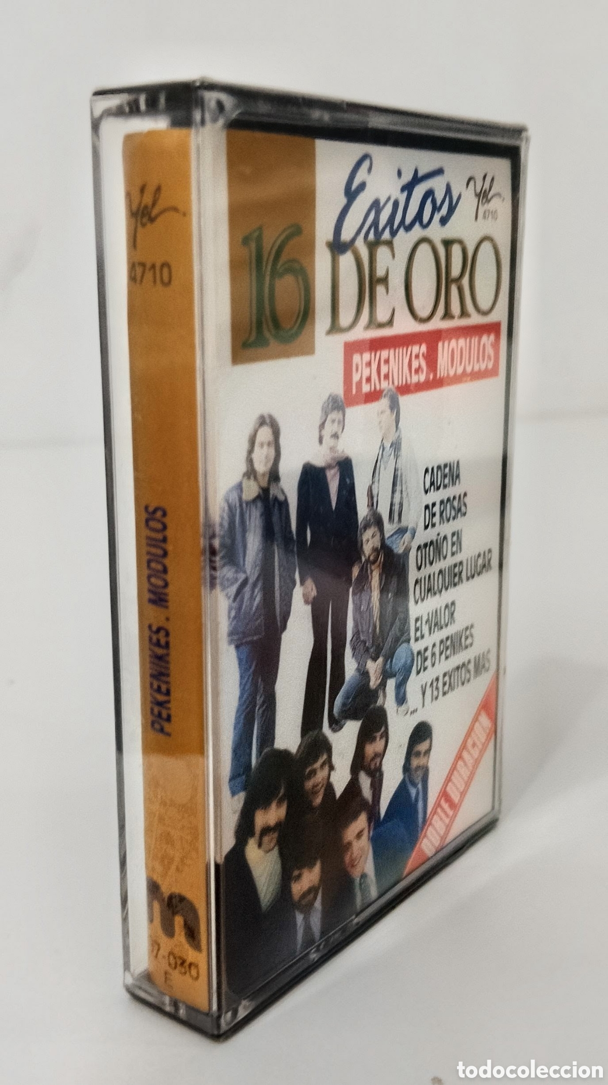 Casetes antiguos: 16 &Eacute;XITOS DE ORO - PEKENIKES & MODULOS. CASSETTE PRECINTADO - Foto 2