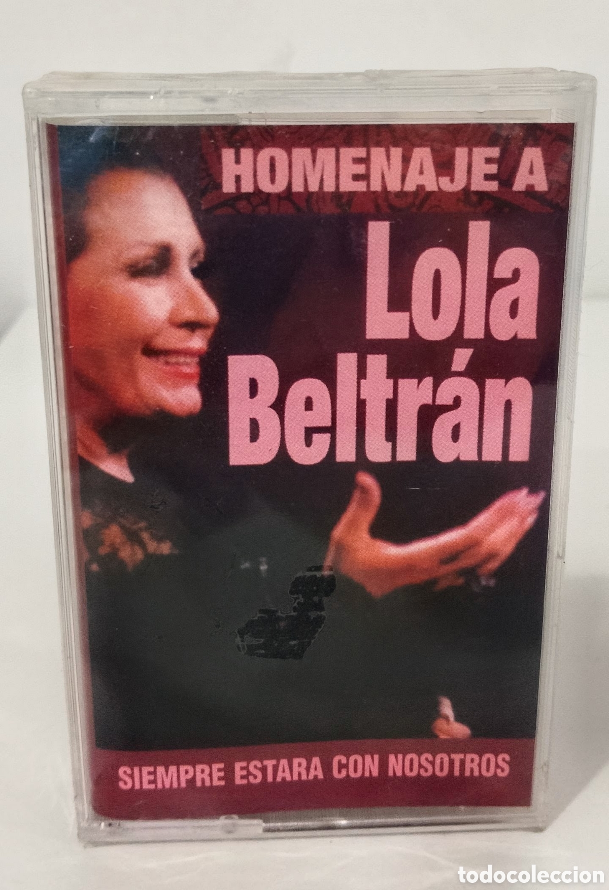 Casetes antiguos: EDICI&Oacute;N ESPECIAL - HOMENAJE A LOLA BELTR&Aacute;N. CASSETTE PRECINTADO