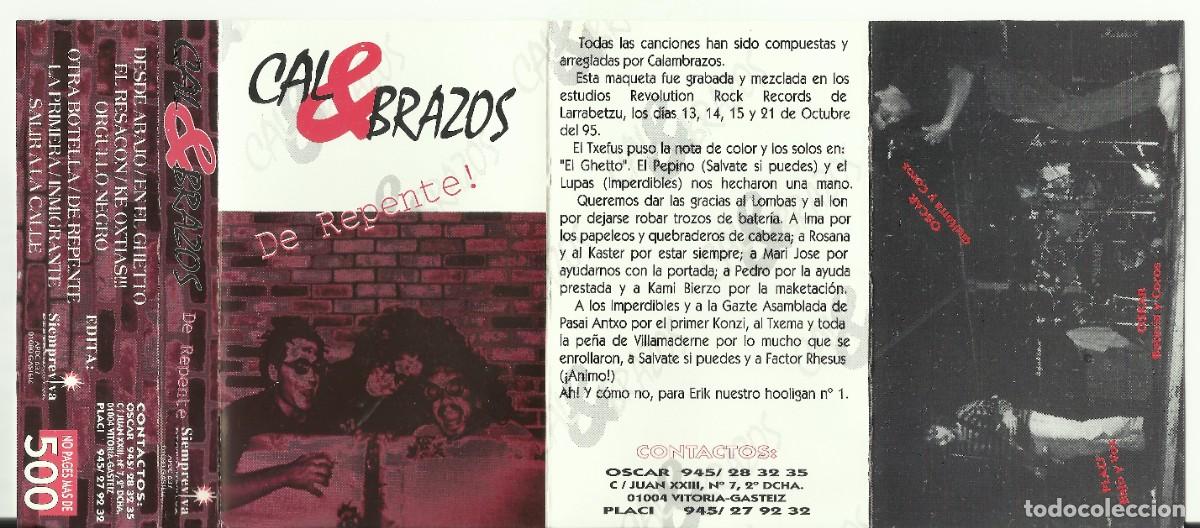Casetes antiguos: CAL&BRAZOS Maketa 1995 .... - Foto 2