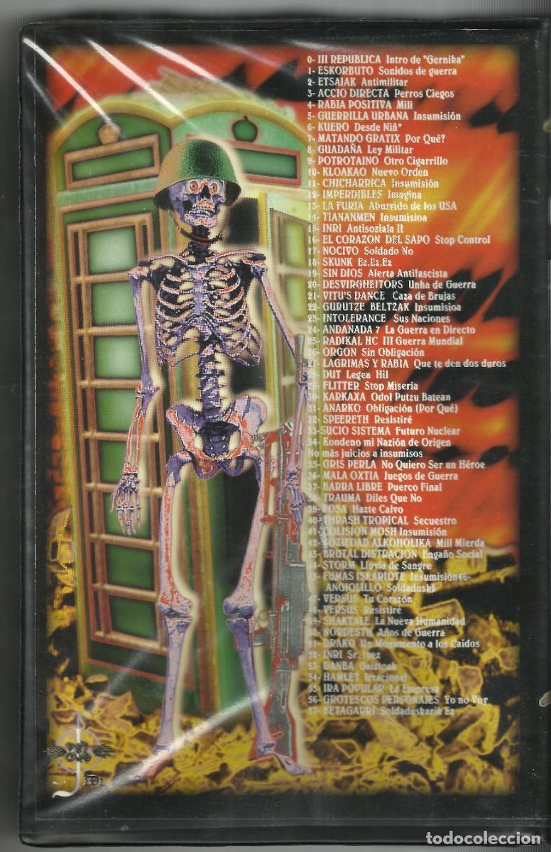 Casetes antiguos: GRITA INSUMISION 2 cassette - Foto 2
