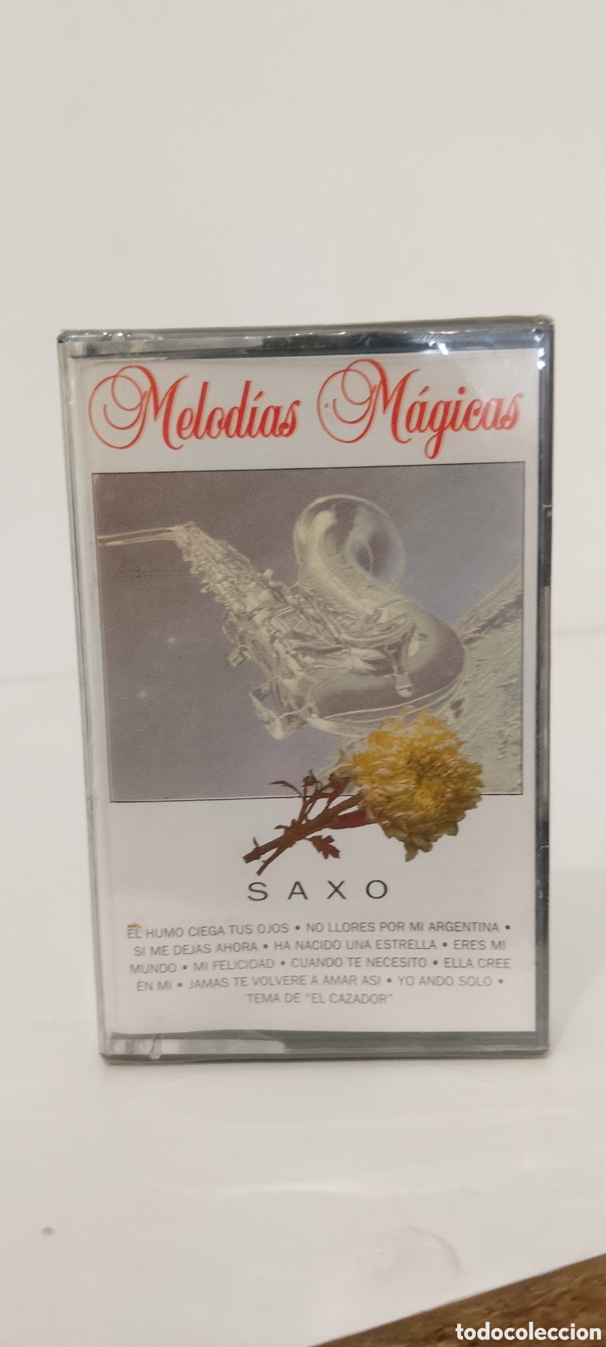 Casetes antiguos: MELOD&Iacute;AS M&Aacute;GICAS - SAXO. CASSETTE PRECINTADO