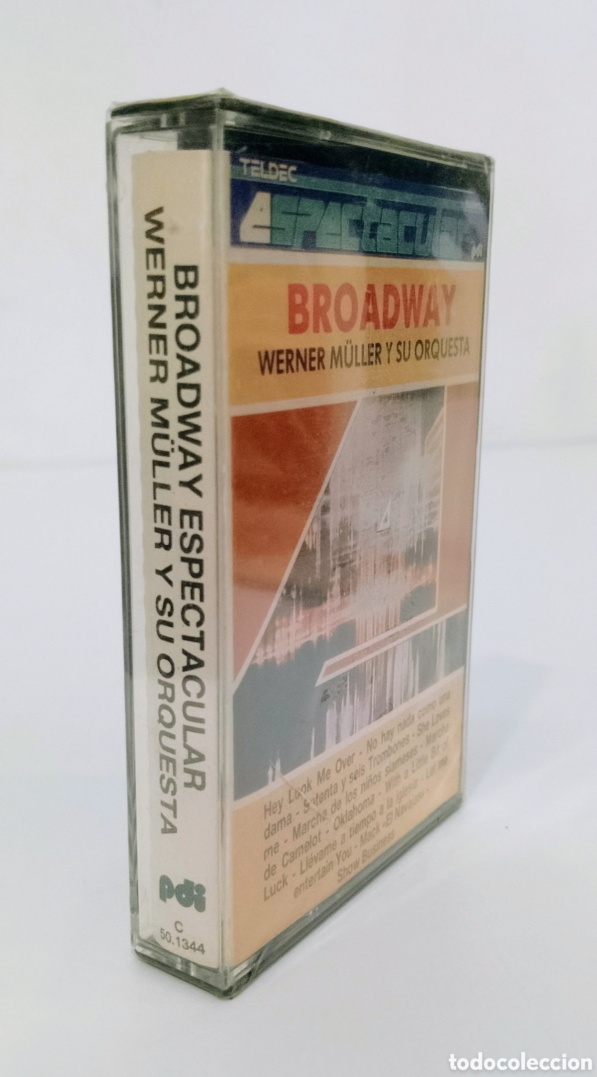 Casetes antiguos: BROADWAY WERNER M&Uuml;LLER Y SU ORQUESTA. CASSETTE PRECINTADO - Foto 2