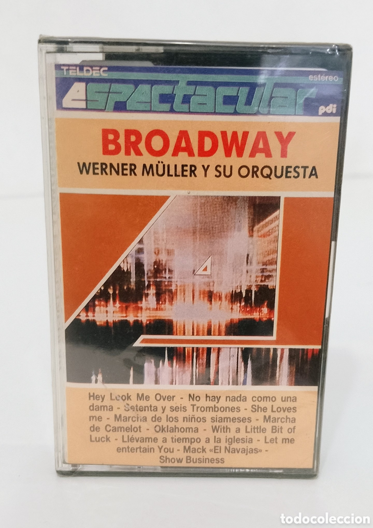 Casetes antiguos: BROADWAY WERNER M&Uuml;LLER Y SU ORQUESTA