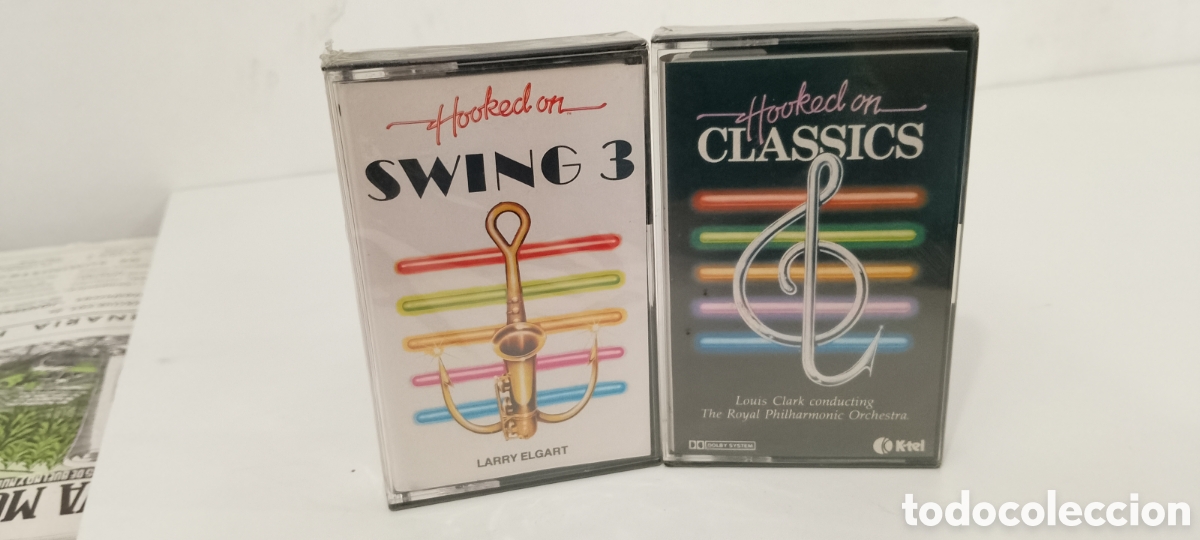 Casetes antiguos: PACK2 - HOCKED ON (CLASSICS + SWING3). CASSETTES PRECINTADOS