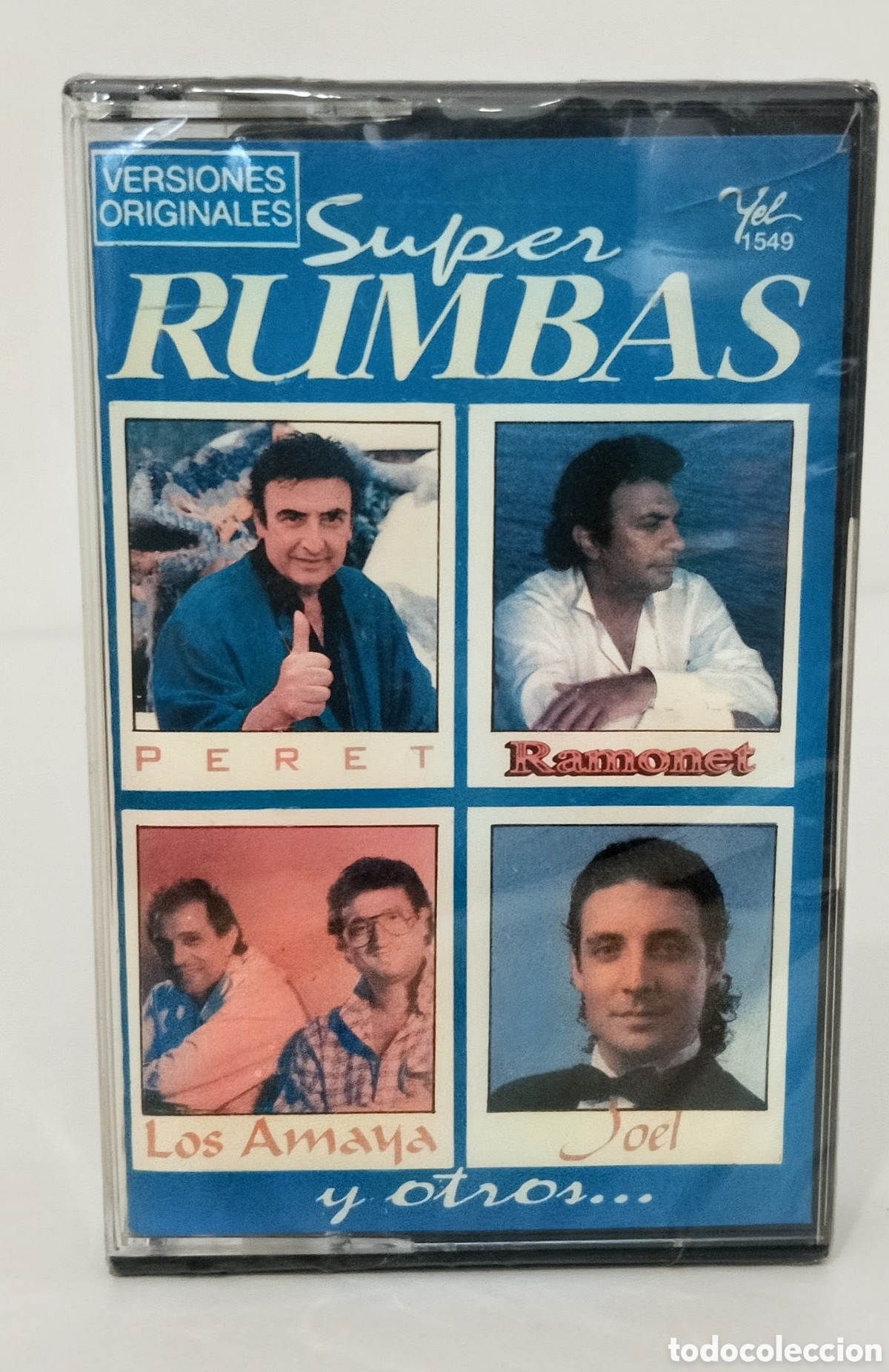 Casetes antiguos: SUPER RUMBAS - VERSIONES ORIGINALES. CASSETTE PRECINTADO
