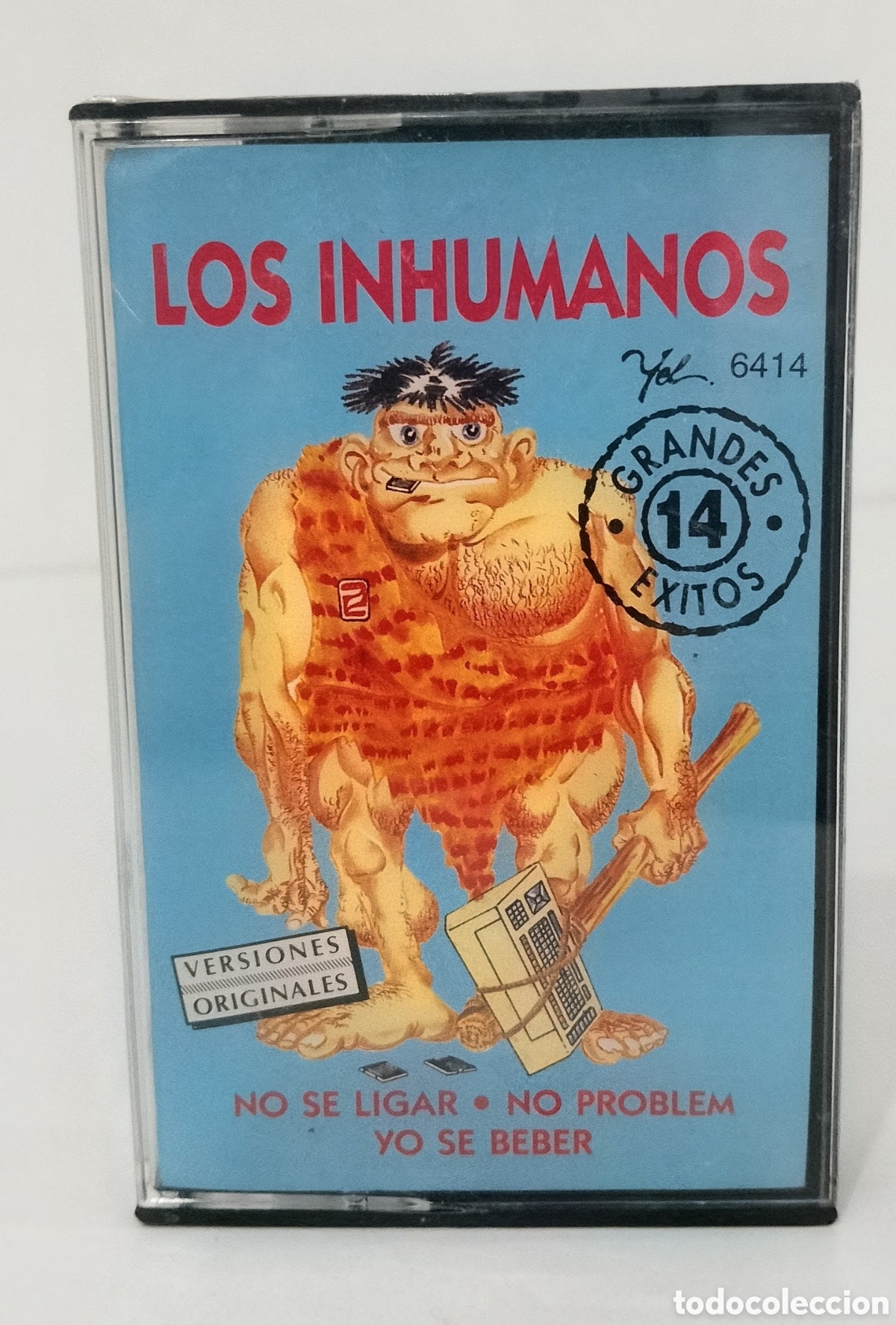 Casetes antiguos: LOS INHUMANOS - 14 GRANDES EXITOS. CASSETTE PRECINTADO