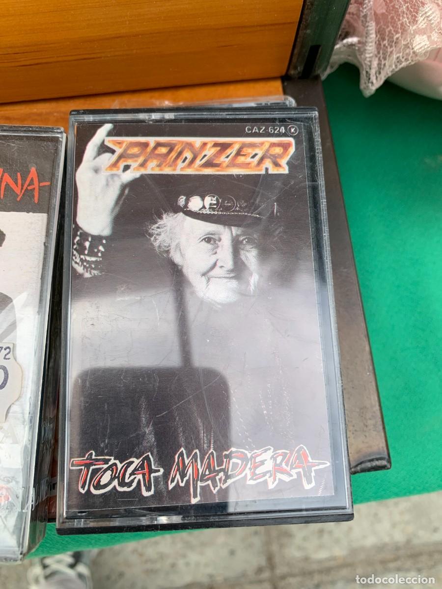 Casetes antiguos: PANZER/TOCA MADERA/CASETE METAL. a estrenar