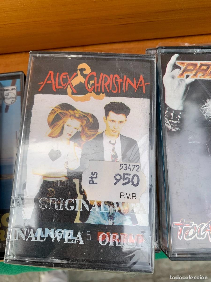 Casetes antiguos: Alex y Cristina Casete El Angel y el Diablo precintado