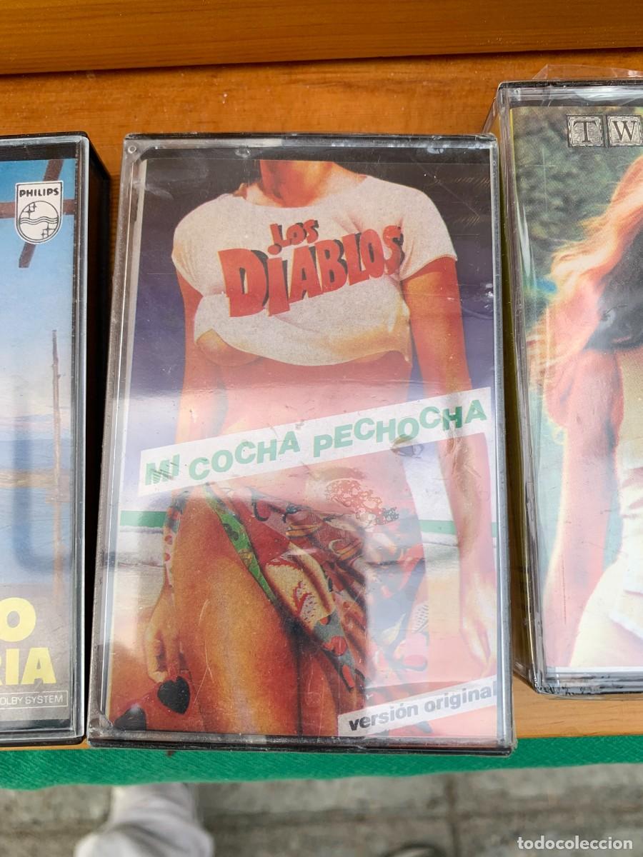 Casetes antiguos: Casete - Los Diablos - Mi cocha pechocha - Open Records 1987 - Nuevo / Precintado