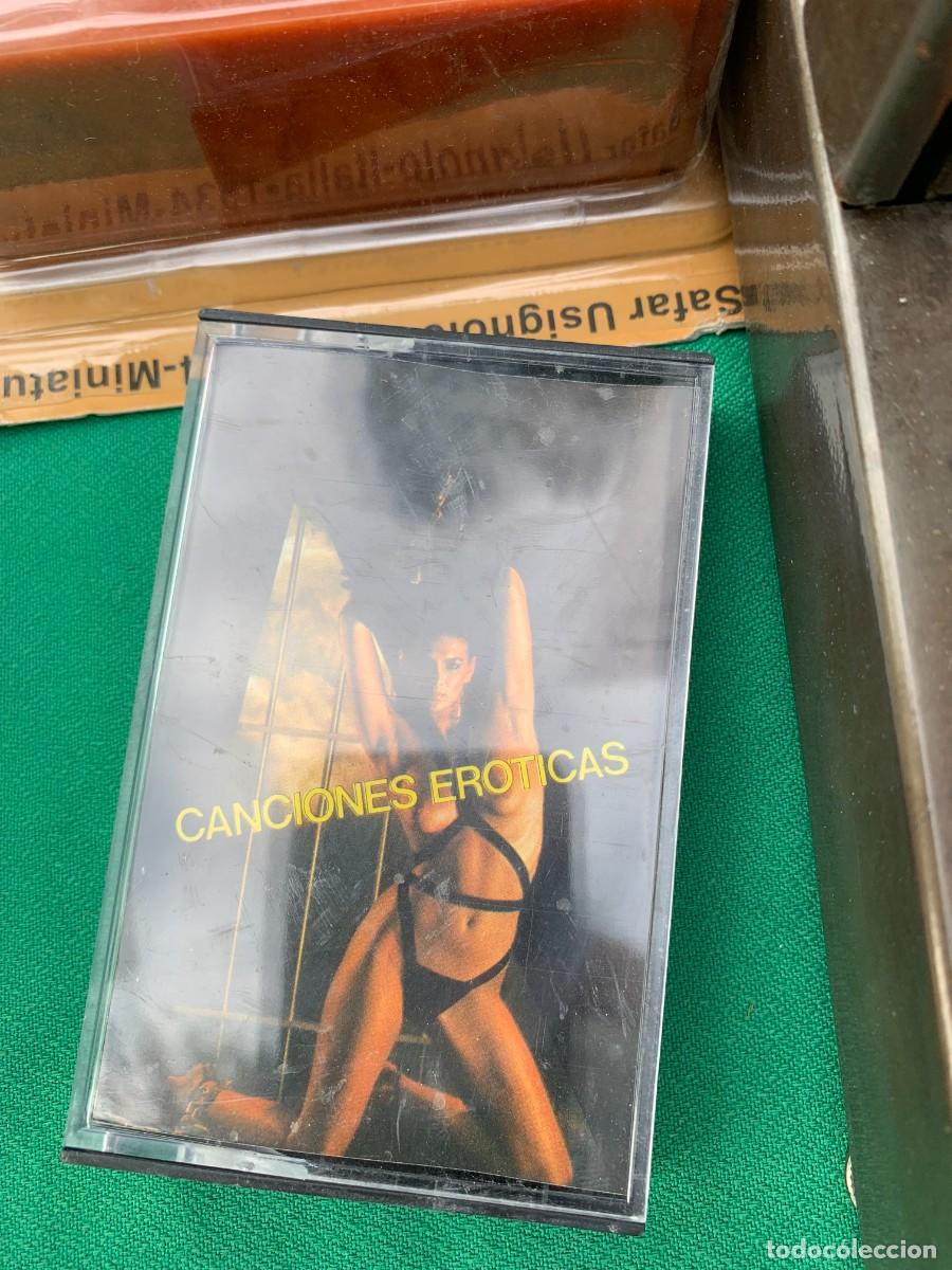 Casetes antiguos: canciones eroticas varios