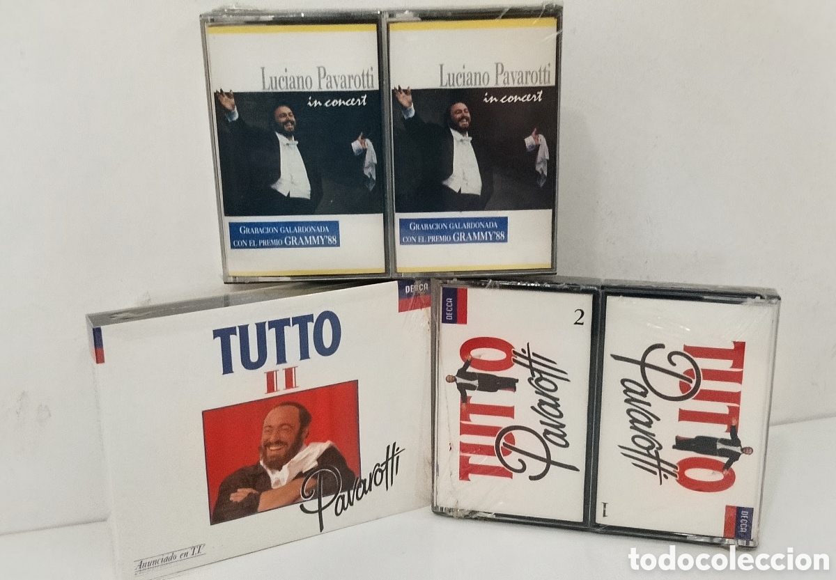 Casetes antiguos: PACK ESPECIAL PAVAROTTI. 3 PACKS DE 2 CINTAS (6 CINTAS). CASSETTES PRECINTADOS