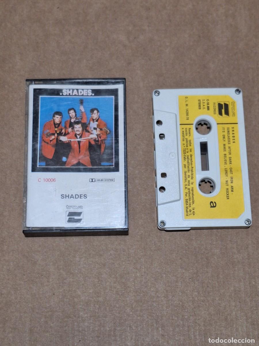 Casetes antiguos: CINTA CASSETTE SHADES - SHADES TROVA 1979 ESPA&Ntilde;A ROCKABILLY