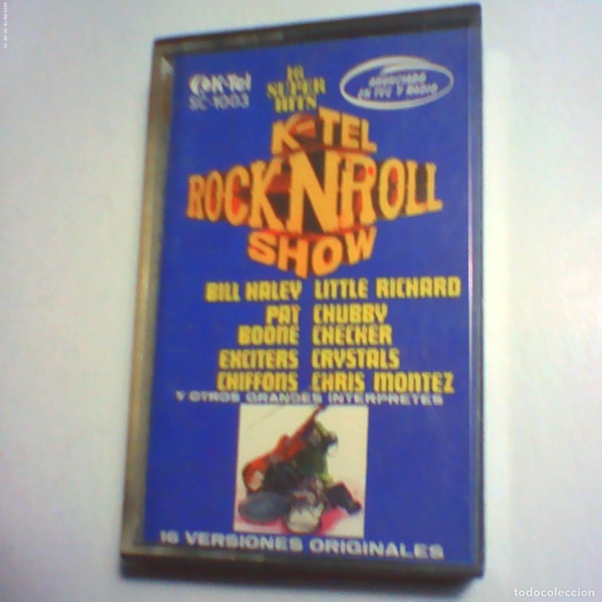 Casetes antiguos: cinta casete k-tel rock 'n' roll show. k-tel 1977 spain (seminueva)