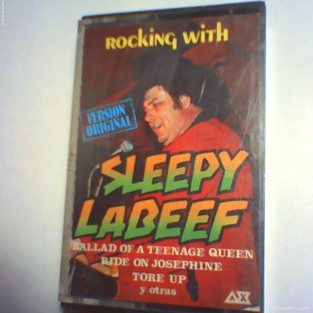 Casetes antiguos: cinta casete rocking with sleepy labeef. auvi 1980 spain. nunca en tc (seminueva)