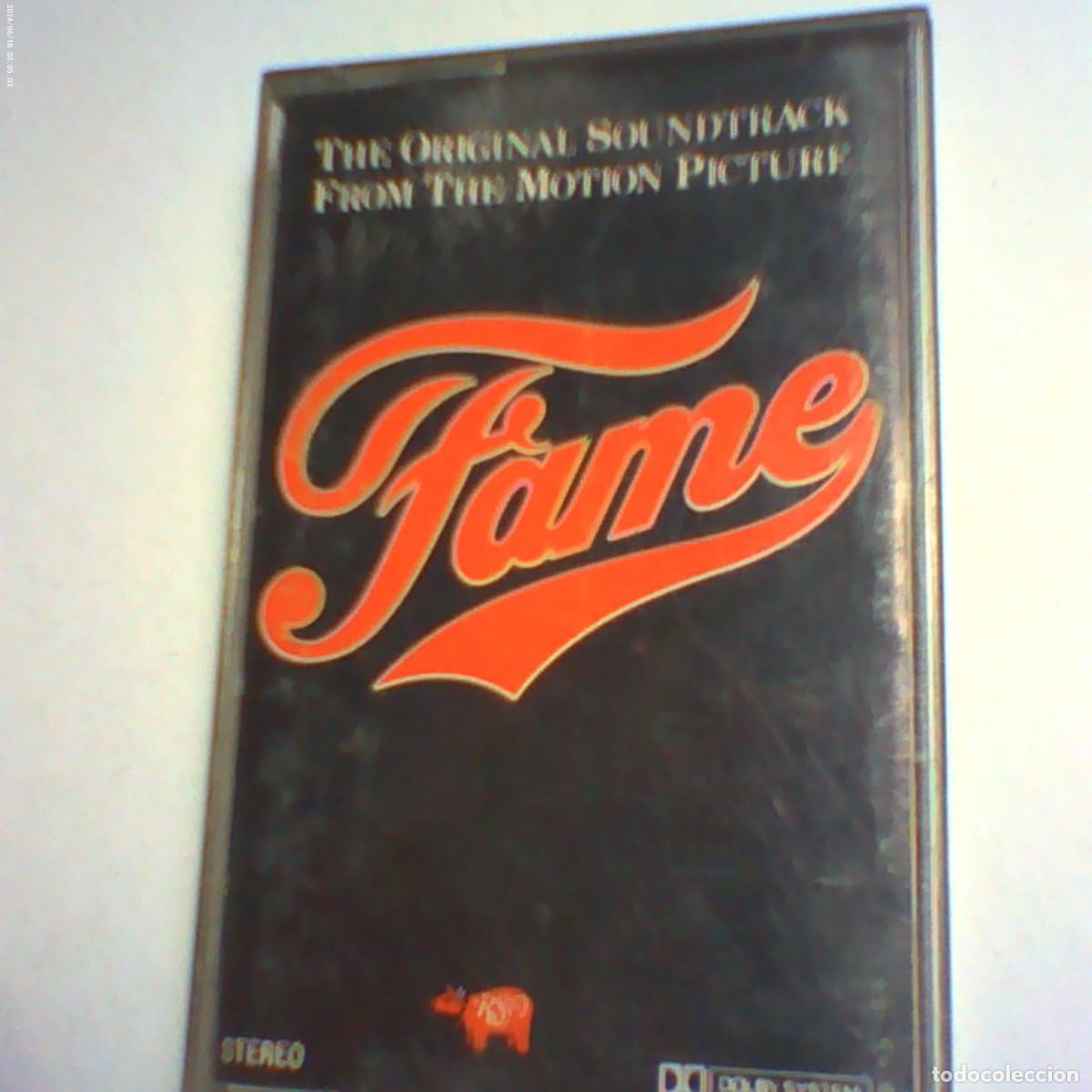 Casetes antiguos: cinta casete fame. original soundtrack. rso 1980 spain (buen estado)