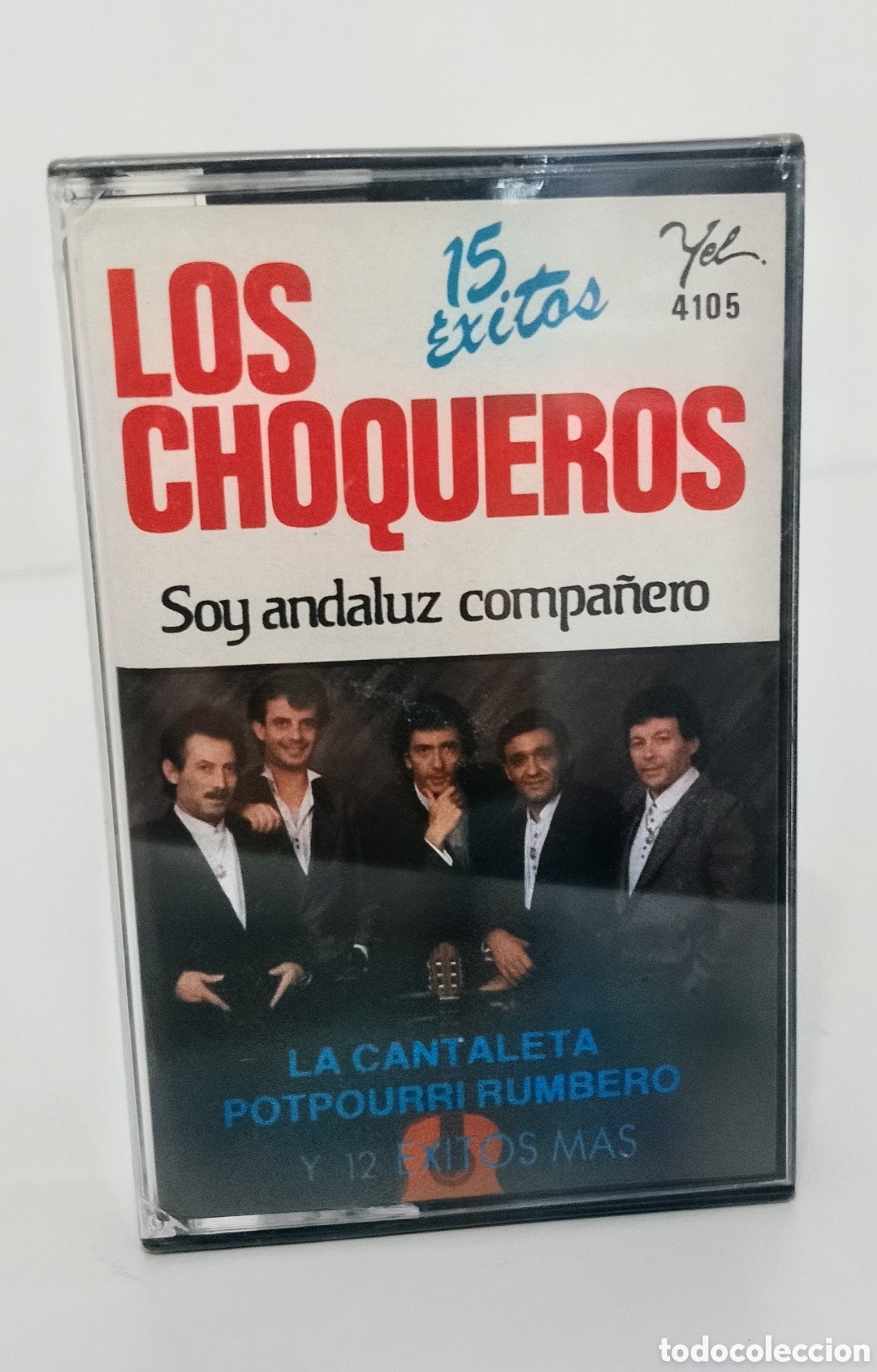 Casetes antiguos: LOS CHOQUEROS - SOY ANDALUZ COMPA&Ntilde;ERO - CASSETTE PRECINTADO