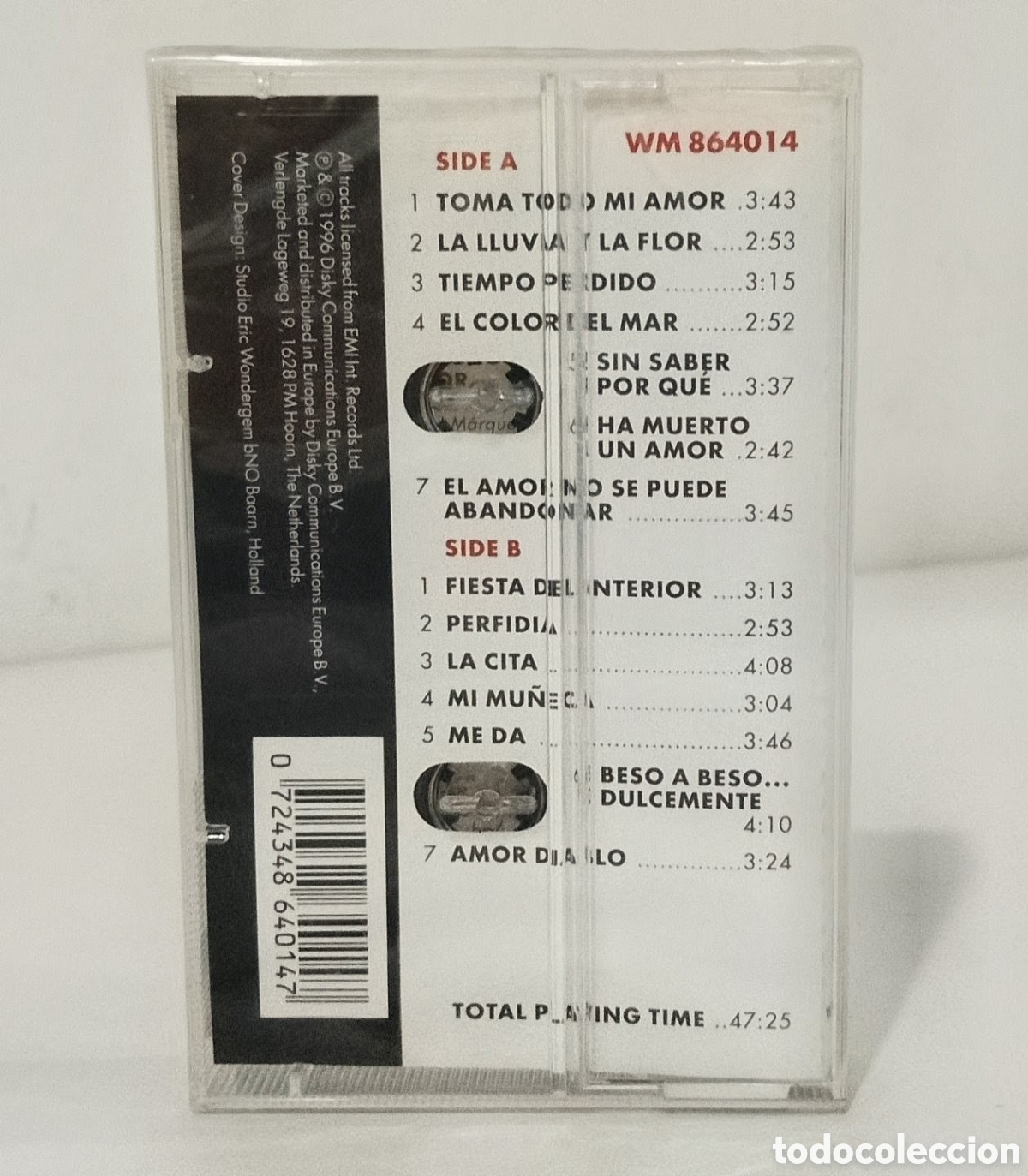 Casetes antiguos: CASSETTE PRECINTAD. PALOMA SAN BASILIO - SIMPLEMENTE LO MEJOR - Foto 2