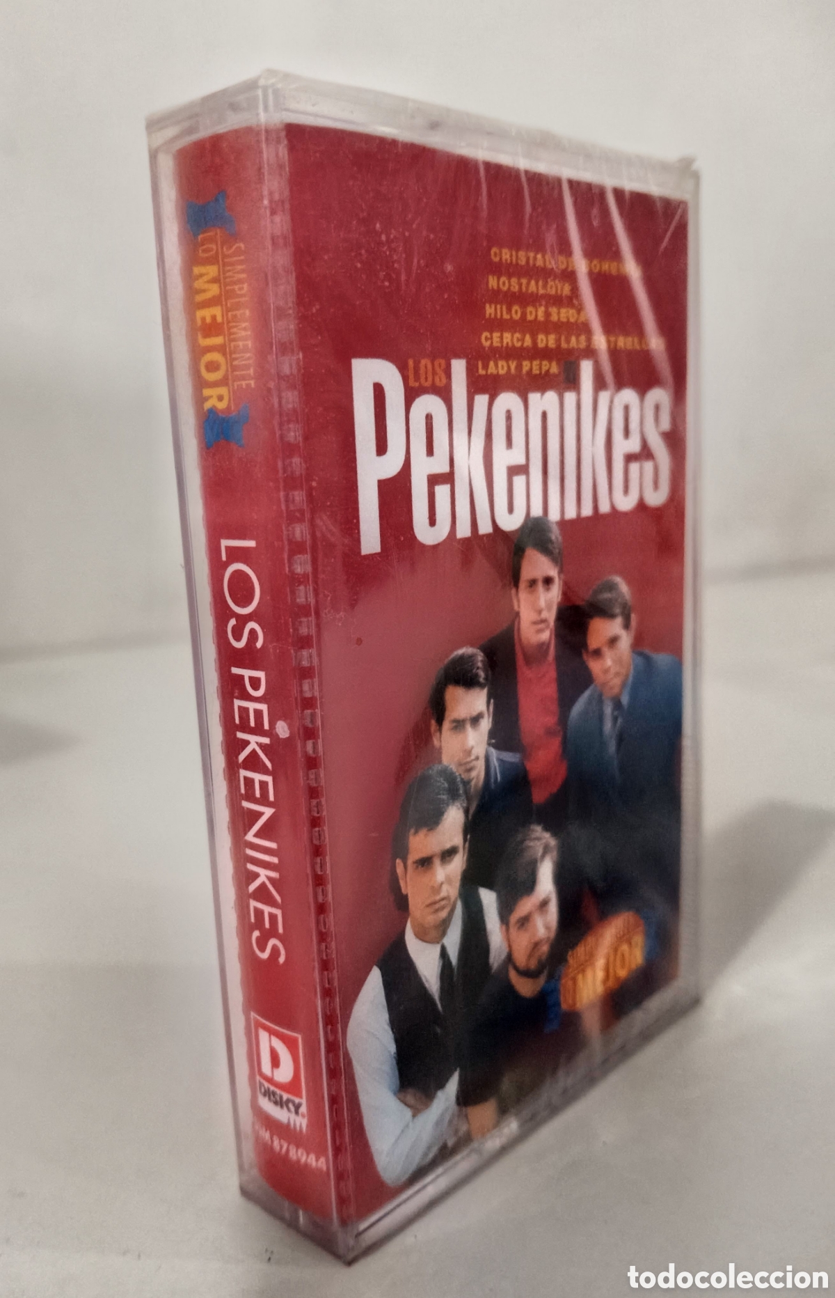 Casetes antiguos: LOS PEKENIKES - SIMPLEMENTE LO MEJOR. CASSETTE PRECINTADO - Foto 3