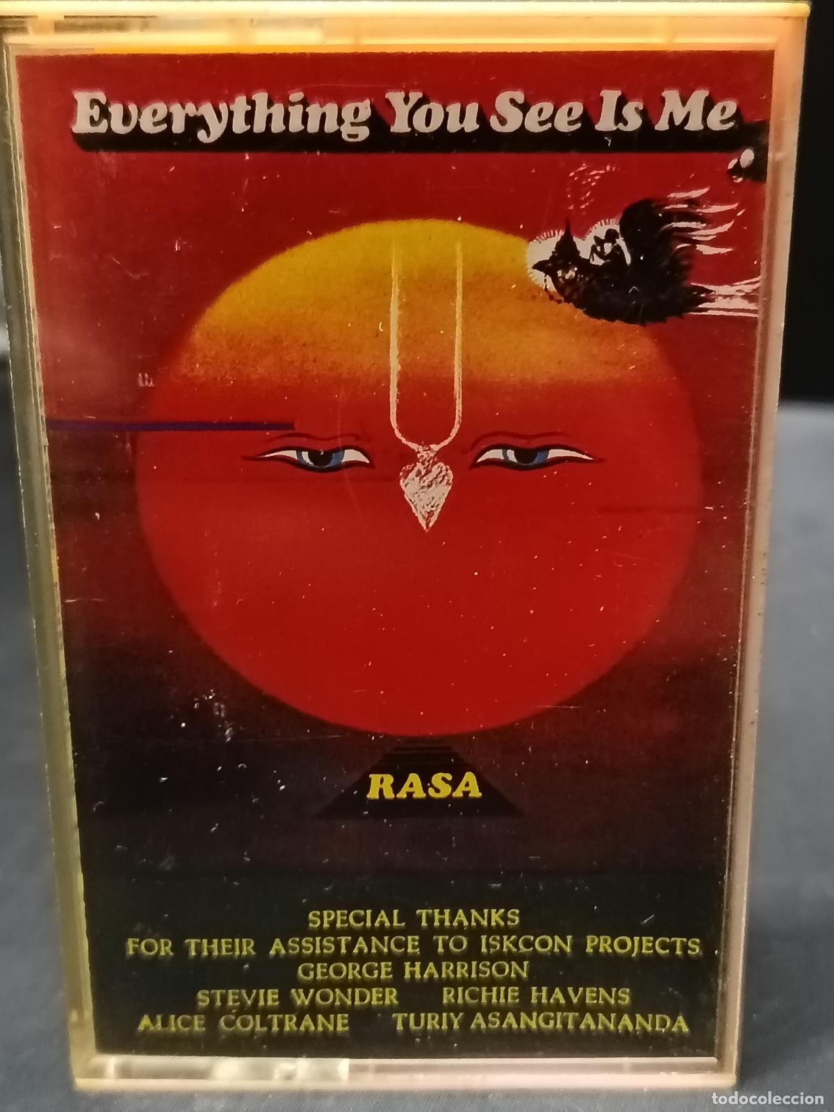 Cassetes antigas: RASA, Everything you see is me. Cassette.