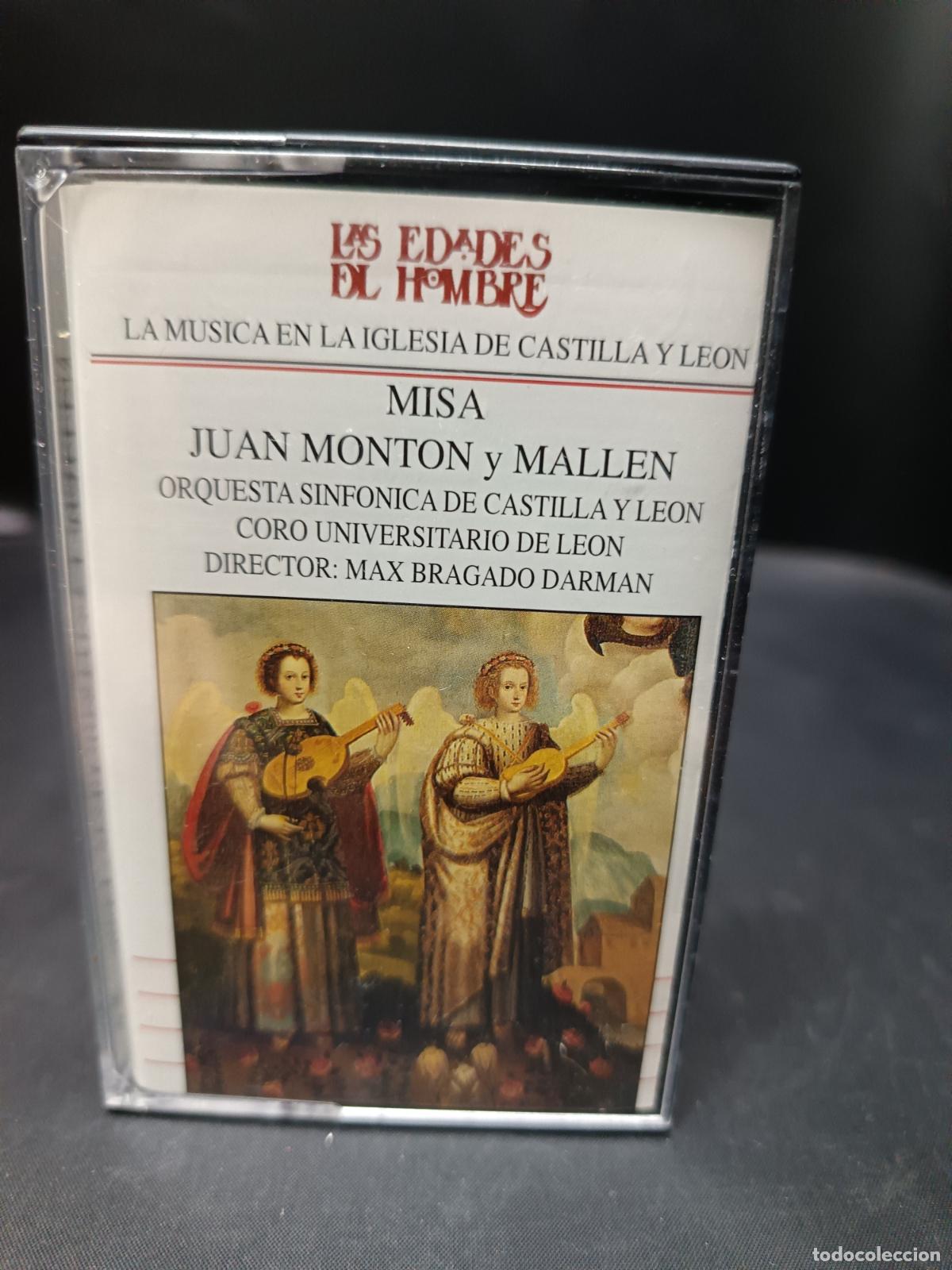 Alte Kassetten: Las edades del Hombre. MISA JUAN MONTON y MALLEN. Orquesta sinfonica de Castilla y Le&oacute;n... Cassette.