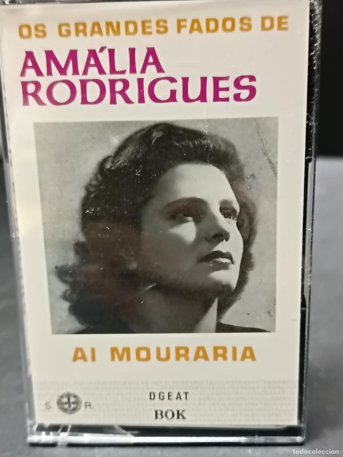 Casetes antiguos: Os grandes Fados de AMALIA RODRIGUES, Ai mouraria. Cassette.