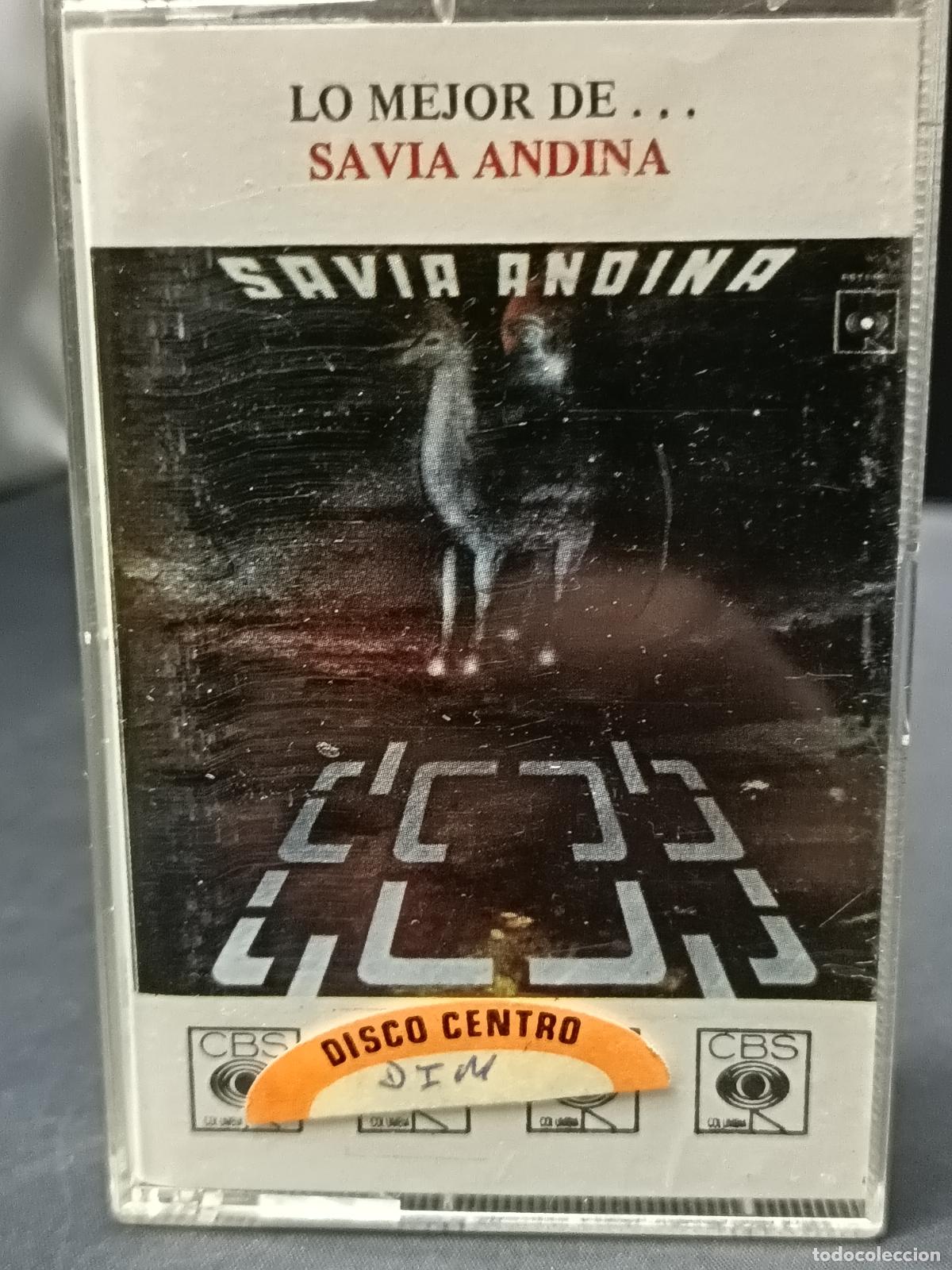 Cassettes Anciennes: Lo mejor de... SAVIA ANDINA - Cassette.
