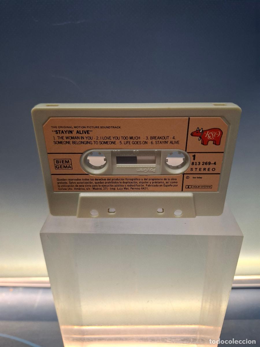 Casetes antiguos: Casete Staying Alive - Foto 4