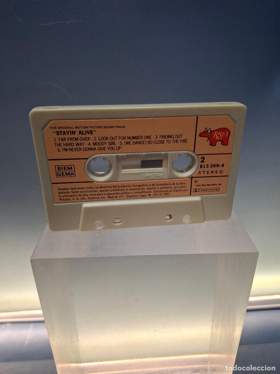 Casetes antiguos: Casete Staying Alive - Foto 5