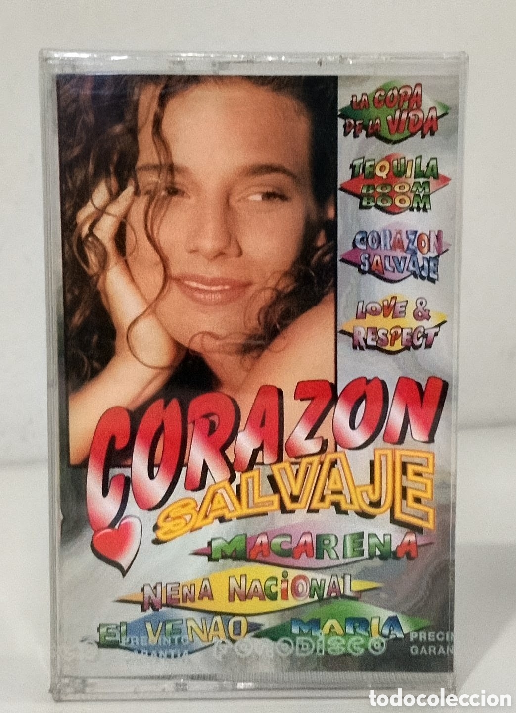 Casetes antiguos: CORAZ&Oacute;N SALVAJE. CASSETTE PRECINTADO