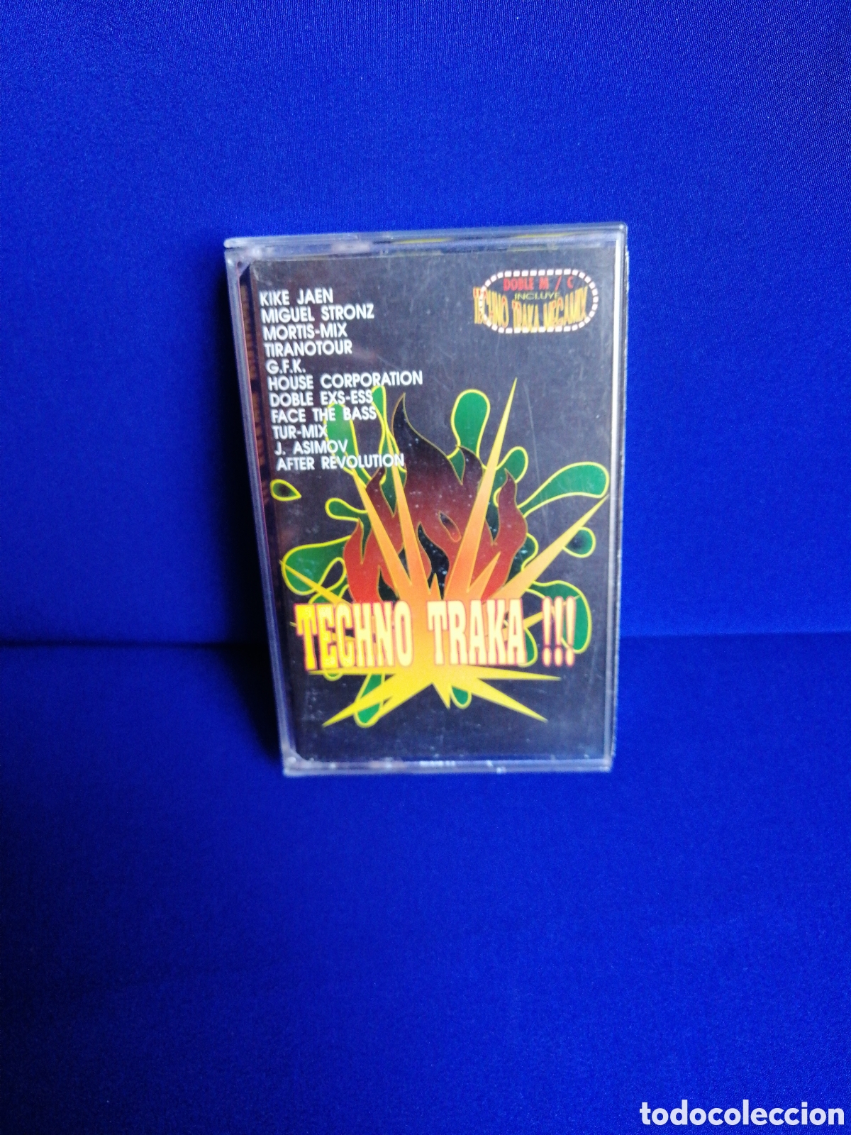 Alte Kassetten: TECHNO TRAKA!!! VOL. 1 - DJS: KIKE JA&Eacute;N-MIGUEL STRONZ - J ASIMOV - A&Ntilde;O 1993 AREA INTERNACIONAL