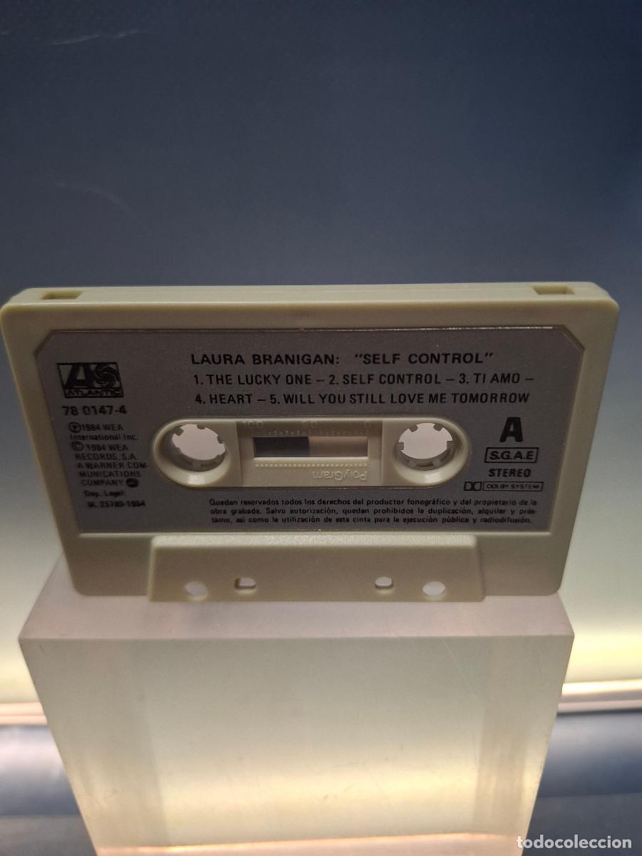 Casetes antiguos: Casete Laura Branigan, Self Control - Foto 4