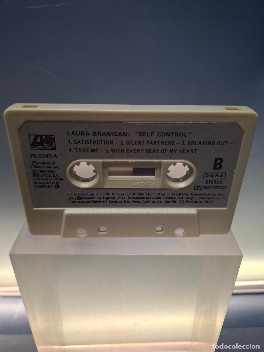 Casetes antiguos: Casete Laura Branigan, Self Control - Foto 5