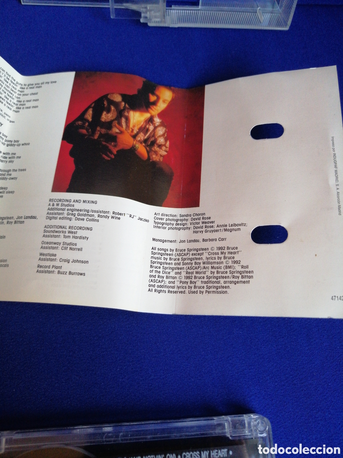 Casetes antiguos: BRUCE SPRINGSTEEN - HUMAN TOUCH 1992 CBS SONY - Foto 7