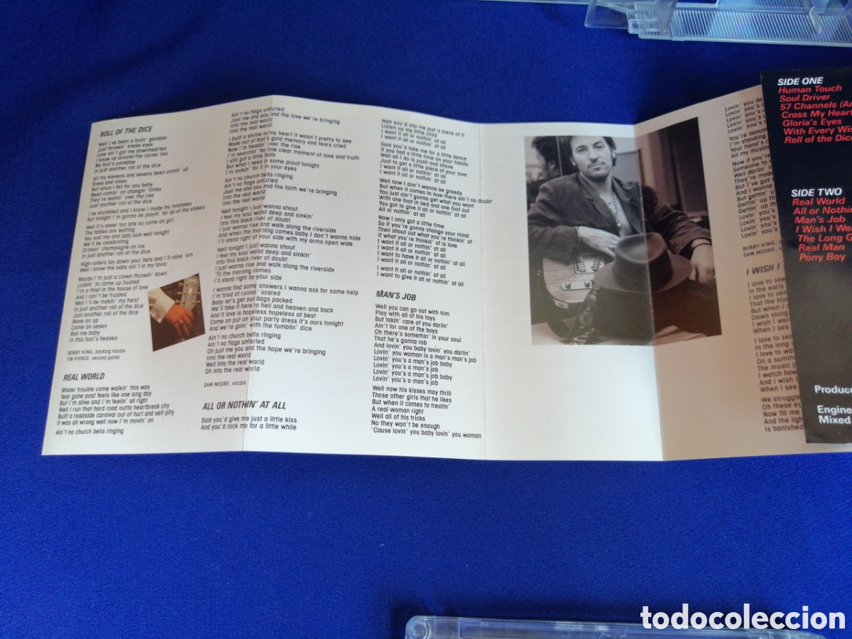 Casetes antiguos: BRUCE SPRINGSTEEN - HUMAN TOUCH 1992 CBS SONY - Foto 8