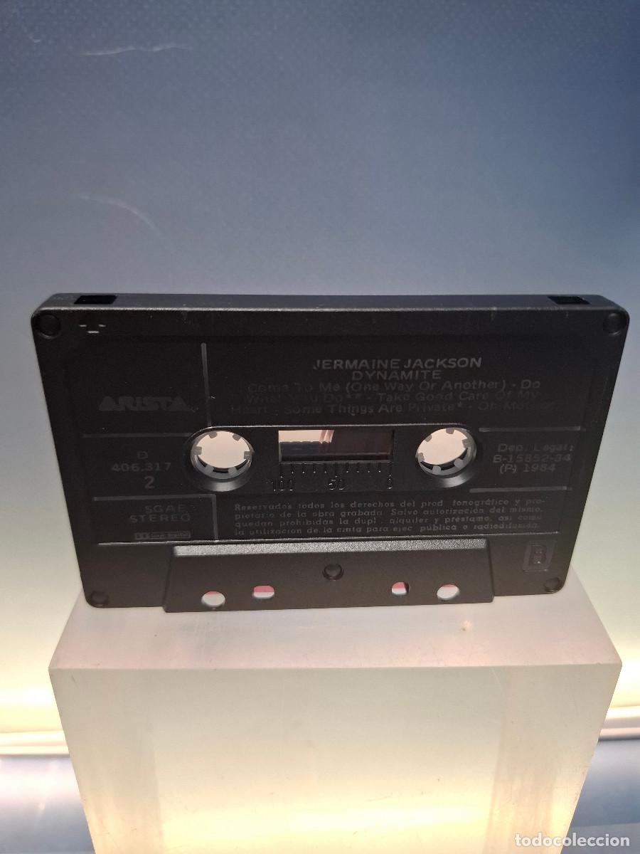 Casetes antiguos: Casete Dynamite, Jermaine Jackson - Foto 5
