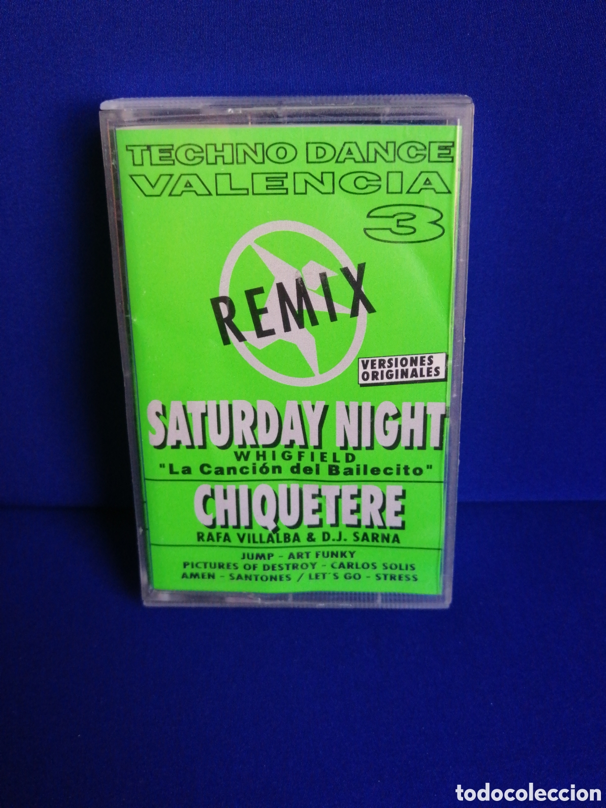 Casetes antiguos: TECHNO DANCE VALENCIA - VOL. 3 - A&Ntilde;O 1995 PRODISC, S. L. - Foto 1