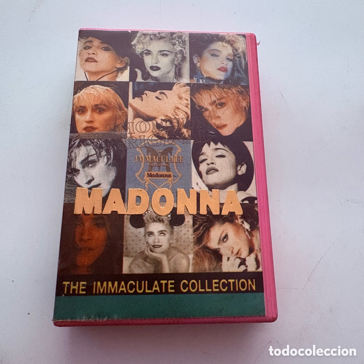 Casetes antiguos: rara cinta cassette bootleg Madonna The Immaculate Collection edicion indonesia