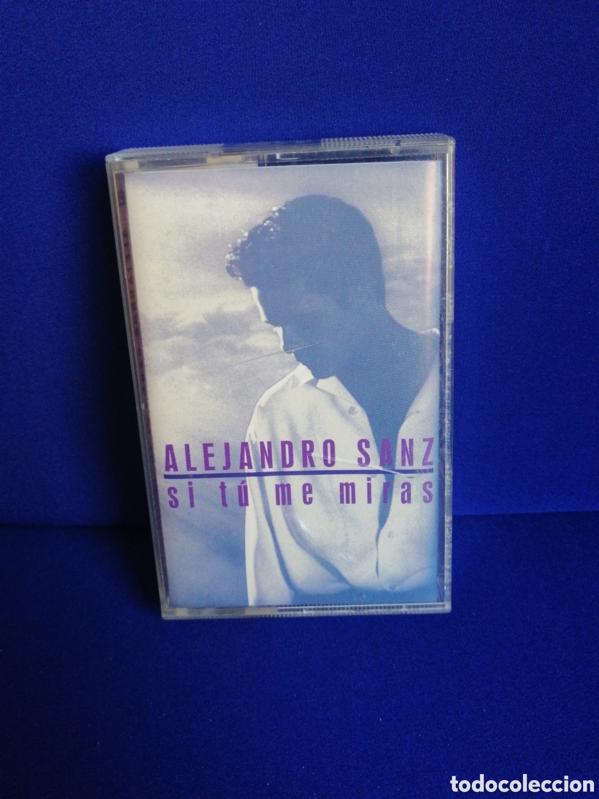 Alte Kassetten: ALEJANDRO SANZ - SI TU ME MIRAS -1993 WARNER MUSIC