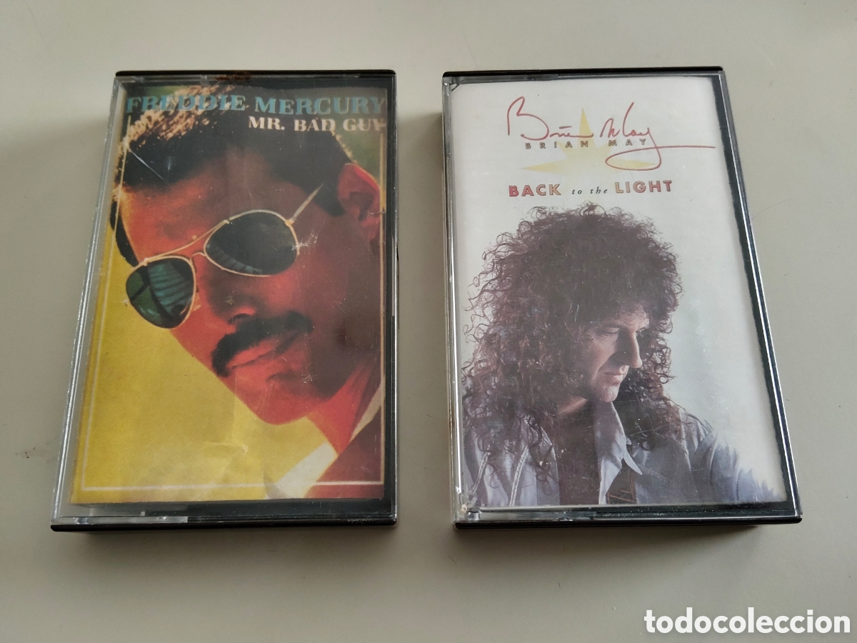 Casetes antiguos: Lote de 2 casetes musica Freddie Mercury y Brian May The Queen