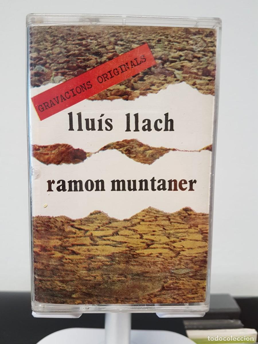 Casetes antiguos: Llu&iacute;s Llach - Ram&oacute;n Muntaner (Cassette) - Foto 1