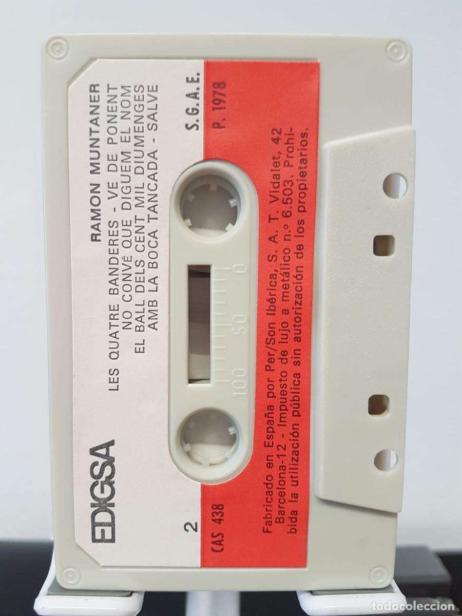 Casetes antiguos: Llu&iacute;s Llach - Ram&oacute;n Muntaner (Cassette) - Foto 4