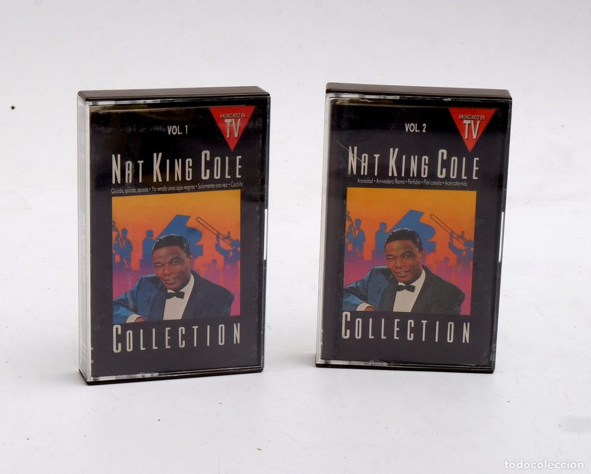 Casetes antiguos: 2 casetes de Nat King Cole. 1990 - Foto 1